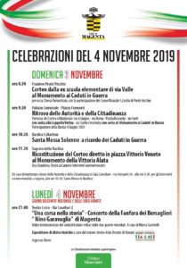 Celebrazioni del 4 novembre: il programma