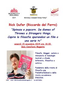 Bookcity 2019: incontro con l’autore