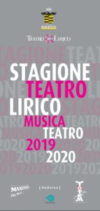 STAGIONI 2020 AL TEATRO LIRICO: IL CALENDARIO COMPLETO