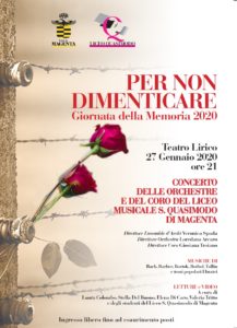 GIORNO DELLA MEMORIA: IL PROGRAMMA COMPLETO DEGLI EVENTI
