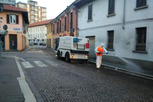 sanificazione strade magenta