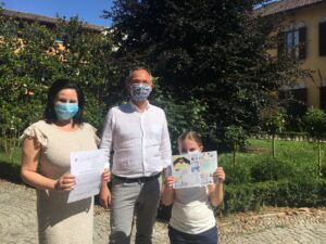 Gli alunni dell’IC C. Fontana consegnano il loro ‘Grazie’ agli operatori dell’emergenza Covid-19