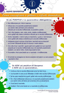 Come gestire i rifiuti se sei positivo o in quarantena obbligatoria: le regole dell’Iss