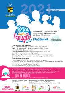 Festa della Famiglia 2021, appuntamento in villa Naj Oleari domenica 12 settembre