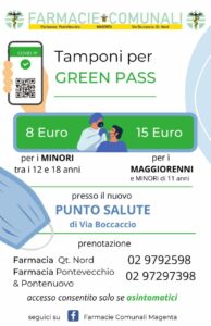 Tamponi a prezzi calmierati presso la farmacia comunale di via Boccaccio. Il Sindaco Calati: “Un altro passo nella lotta contro il Covid”