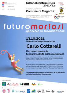 Appuntamento con Carlo Cottarelli al Teatro Lirico, il Sindaco Calati: “Dopo musica e teatro tornano in presenza anche le serate culturali”