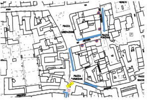 Al via i lavori di riqualificazione e abbattimento delle barriere architettoniche in via Garibaldi nel tratto tra via S. Crescenzia e piazza Parmigiani: viabilità e informazioni utili