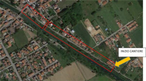 Lavori di potenziamento del servizio di fognatura nelle vie F.lli Pellegatta, Farinati, Foppa e 1°Maggio