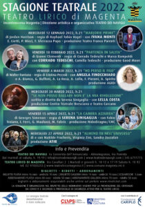 Stagione teatrale 2022, si parte il 12 gennaio. Il Sindaco Calati: “Grandi nomi per una stagione intensa”