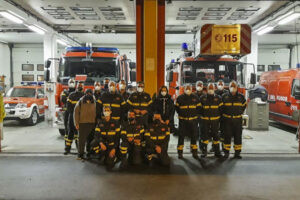 Il Sindaco incontra il nuovo comandante Provinciale dei Vigili del Fuoco in visita al Distaccamento di Magenta