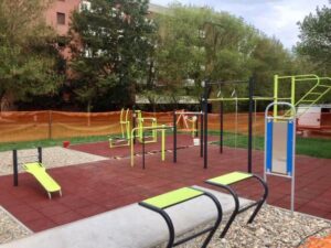 L’area skyfitness del Parco del Crocione sarà a disposizione dei cittadini dall’8 ottobre
