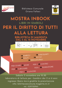 In biblioteca comunale la Mostra InBook: dal 5 al 12 novembre