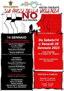 IN CASA GIACOBBE LA MOSTRA ‘SUI PASSI DELLA VIOLENZA’