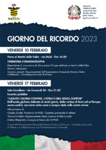 Giorno del Ricordo: le celebrazioni