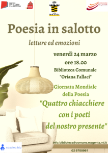 Due eventi per la Giornata Internazionale della Poesia organizzati dalla Biblioteca comunale Oriana Fallaci